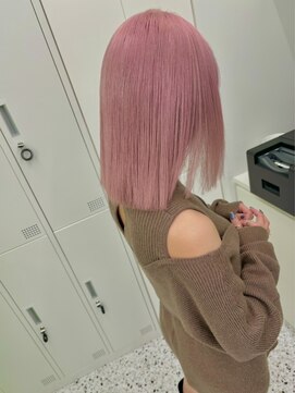 エニフォーイーストハム(Eni for eastham) ダブルカラー/ピンクベージュ