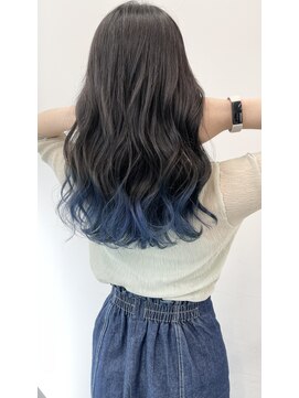 アライブ ハラジュク(ALIVE harajuku) 【ALIVE 夕貴】ブルーグラデーションカラー