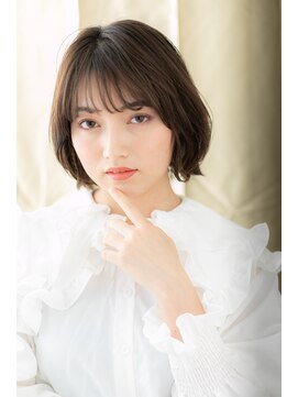 モッズヘア 越谷(mod's hair) グレーベージュくびれヘアひし形ショートウルフZ越谷20代30代