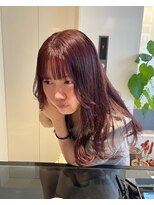 クリアオブヘアー リット(CLEAR of hair LiT) ブリーチなし透明感ピンクカラー