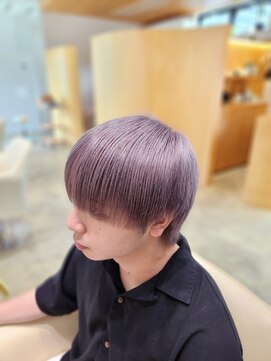 コウボウ(COUBOU) シースルーマッシュ×ラベンダーグレー