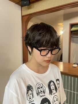 デプト 武蔵浦和(DEPT) パーマ×オリーブカラー