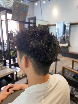 アイリーヘアデザイン(IRIE HAIR DESIGN) 【IRIE HAIR赤坂】スパイキーショート×アップバングショート