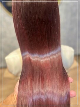 ビスケ(BiSKe) 人気NO.1メニュー*髪質改善カラー+カット+トリートメント