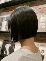 オーガニック アトリエ 大宮(organic+atelier)&nbsp;10代20代切りっぱなしタッセルボブミニボブショート