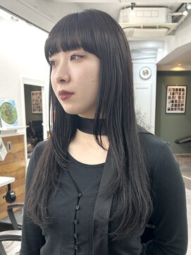 グリーン 高田馬場(green) 【SANA】重めバングとレイヤースタイル