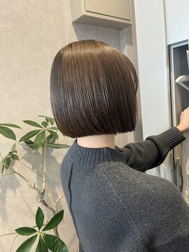 クラッチムク 博多口(CLUTCH muk.) ミニボブ / オリーブブラウン