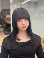 ソラ 広尾店(SORA)&nbsp;レイヤーカット/トーンダウン/顔周りカット