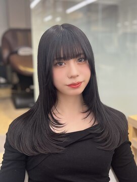 ソラ 広尾店(SORA) レイヤーカット/トーンダウン/顔周りカット