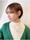 似合わせカットマロンベージュメルティカラー_ba501331