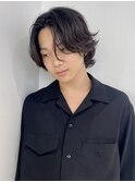 ニュアンスパーマ　ミディアムパーマ　MOMO