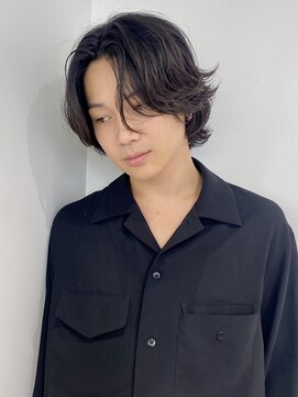 ユーフォリア 渋谷グランデ(Euphoria SHIBUYA GRANDE) ニュアンスパーマ ミディアムパーマ MOMO