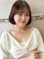 シルクレイ 新宿店(Silk-lei)&nbsp;☆大人可愛い　韓国ボブ　ベージュカラー