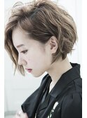 前下がりショートボブ【新宿】
