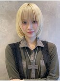 ホワイトカラートリプルカラー ブロンドカラーハイトーンM7.5.5