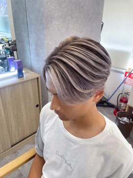 メンズサロン キング 梅田店(Men’s salon K!ng) 波巻きツイストスパイラルパーマ/フェザーパーマ/眉毛