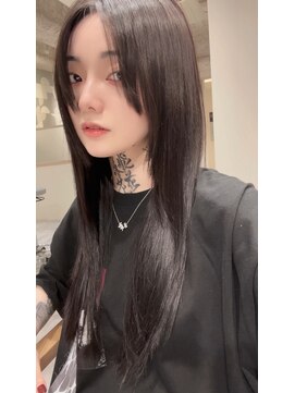 ラベスト キョウト(LOVEST) 髪質改善◆美髪ロング縮毛矯正　乾かしたのみ