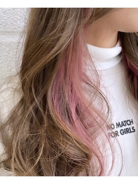 キーゴ 博多(KY-GO.) inner color pink インナーカラーピンク