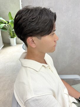 シエテ 津田沼(Siete) サーフカール/スパイキーショート/ブルーブラック/津田沼