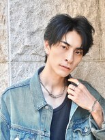 メンズフィール 南森町(MENS FEEL)&nbsp;◆ スペインカール/スパイキーショート/ブルーブラック/南森町