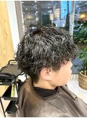波巻きスパイラルパーマ