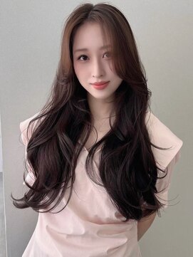 ソヨン 金山店(SOYON) アッシュカラー/黒髪スタイル/グレージュ/レイヤーカット/g102