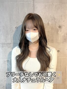 コワファースト長崎シャンプーボーイ 2nd(COIFF1RST 長崎 SHAMPOO BOY) 長崎 ブリーチなしダブルカラー 韓国ヘア レイヤーカット