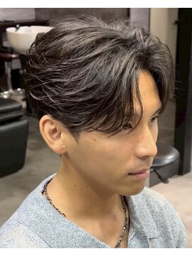 フィフス 渋谷(fifth) 渋谷メンズパーマシャドウパーマセンターパートフェザーパーマ