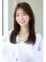 ソイクフ(SOY KUFU)&nbsp;20代30代40代シースルーバング顔周りレイヤーハッシュカット