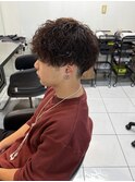 シャドウパーマ 波巻きパーマ 波巻きシャドウ スパイラルパーマ