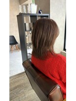 ロム(ROM)&nbsp;ミディアムレイヤーブラウンベージュ