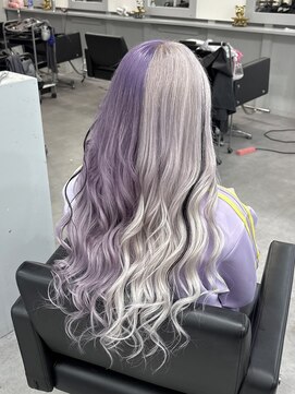 シェイロ(Cielro) ホワイトカラー×ラベンダーパープル☆