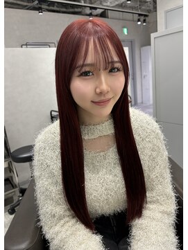 キートス(Kiitos) 【ブリーチなし】ワインレッド