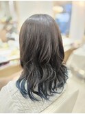 《HAIRZ 》一原☆ブルーフリンジカラー！