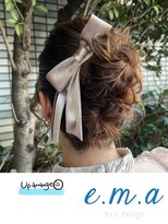 エマヘアデザイン(e.m.a Hair design) アップアレンジ
