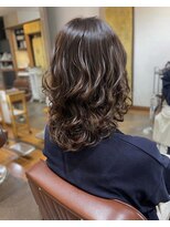 TMJ 熊本/カジュアルコテ巻きパーマ×レイヤーカット