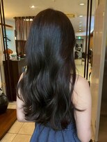 ナナナ パレナ 大津膳所店(nanana parena) 黒髪/くすみ/ダークベージュ/艶とまとまりの髪質改善カラー