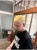 リバースセンターパートニュアンスパーマニュアンスウルフダウR