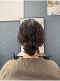 ゆるふわお団子ヘアruen熊本Hina