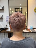 ゴデーレ(GODERE) ハイトーンカラーブリーチカラースパイラルパーマメンズカット