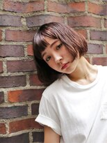 ドロップ(drop)&nbsp;シンプルスクエアショートバングボブ【表参道drop舘洞】
