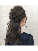 ルーズハーフアップ☆アレンジヘア★ayaka☆