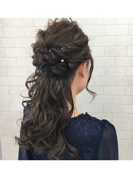 インフィールヘアー(Infeel hair) ルーズハーフアップ☆アレンジヘア★ayaka☆