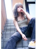 【Taylor】濡れ感外ハネミディ×ヌーディーベージュ