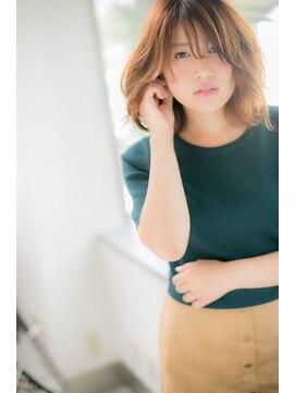 エル トウキョウ(L tokyo) 大人可愛いミディパーマ☆【十条 東十条 赤羽 王子】