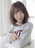 ワンカールが可愛い小顔ミディアム☆