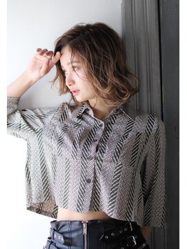 アッシュ 祐天寺店(Ash) 《Ash祐天寺》#オトナ女子#ショート#イノアカラー＃白髪