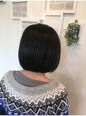 すっきりサラツヤボブ