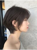 小顔ショートボブ