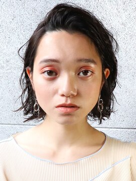 アンフェインド02(UNFEIGNED 02) 黒髪カタログ/クラゲヘアー/オリーブグレー/伏見/栄